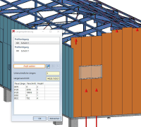 3D CAD-software voor dak- en wandbekleding: individueel regelbare lengteoptimalisatie