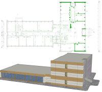 3D-CAD-Software für hinterlüftete Fassade: Einzigartige 2D-/3D-Integration