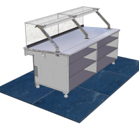 3D-CAD-Software für Objektdesign: Layout mit vorhandenem Equipment